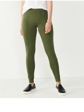 Nine West Olive High-Waist Leggings